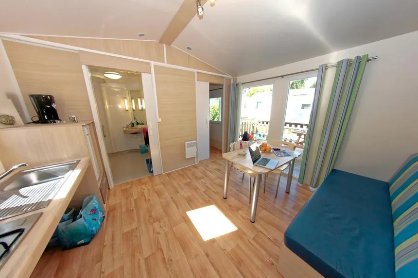 Vue exterieure du camping Yelloh Village L'Atlantique a Fouesnant