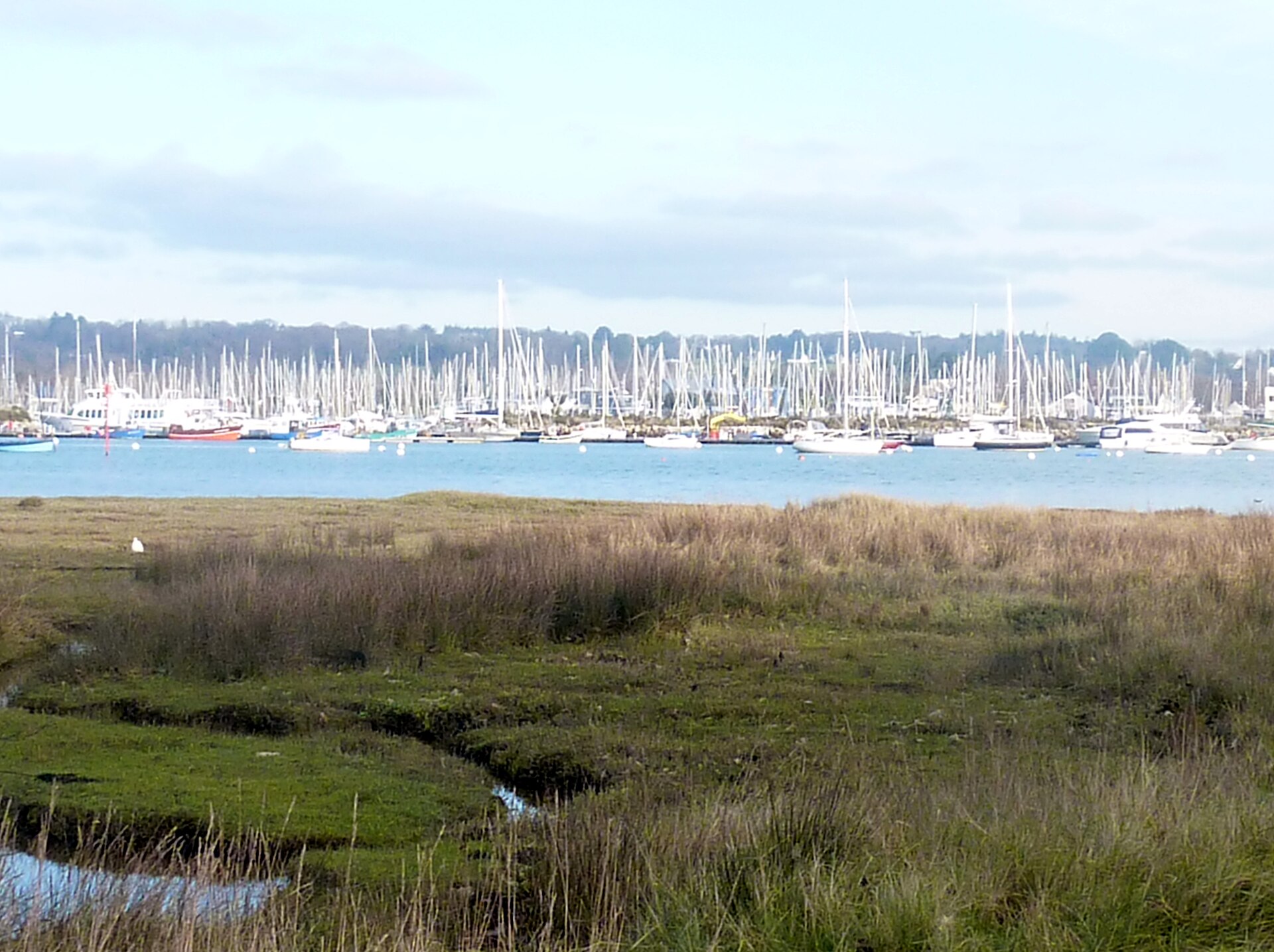 Port-la-Foret vu depuis la pointe du Cap-Coz dans le pays fouesnantais